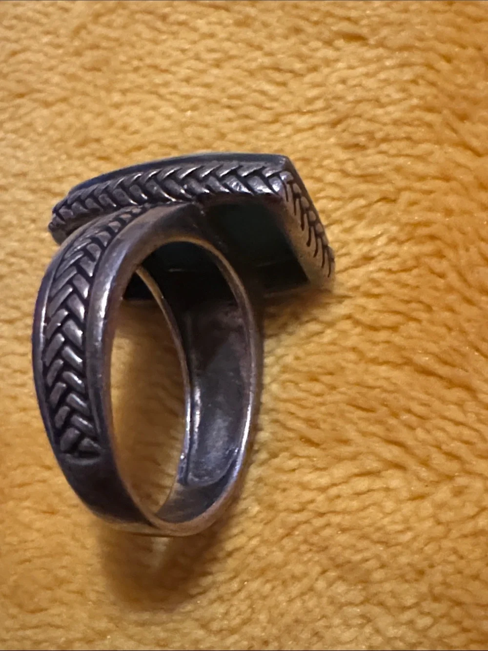 Barse Sterling Silver Turquoise Statement Ring -